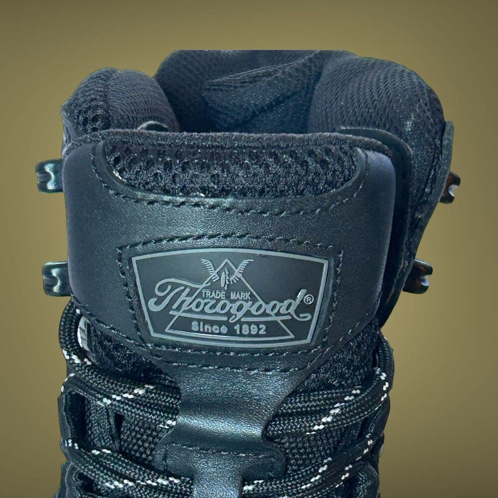 NWT Thorogood BBP Boots Size Men’s 4M Women’s 6M Black GEN-flex2 Ultralight - Picture 6 of 16